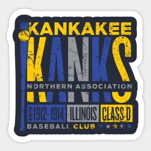 Kankakee Kanks Sticker